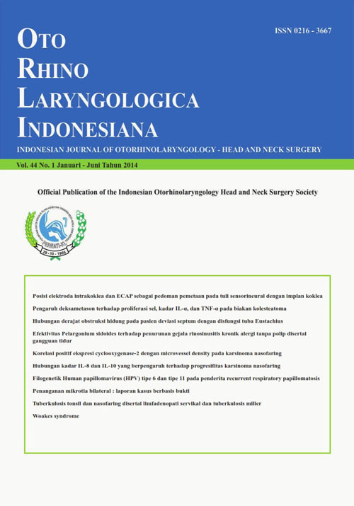 Volume 44, No. 1 January - June 2014